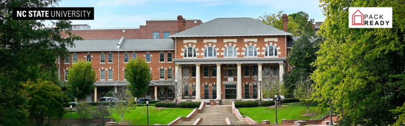 Brick building on NC State's campus.